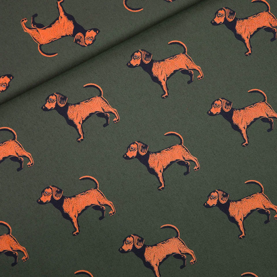 Canvas gabardine twill woods green doggies - See You At Six